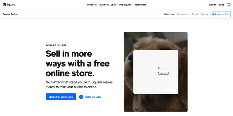 square online cheap ecommerce website builder