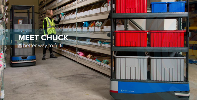 Shopify Fulfillment with the CHUCK Robot