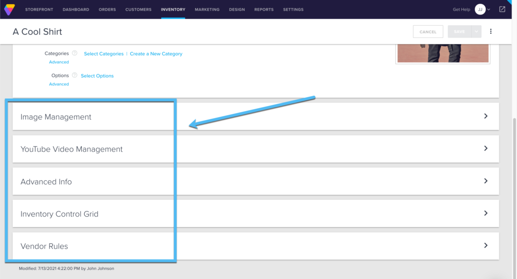 my Volusion review of the product page 