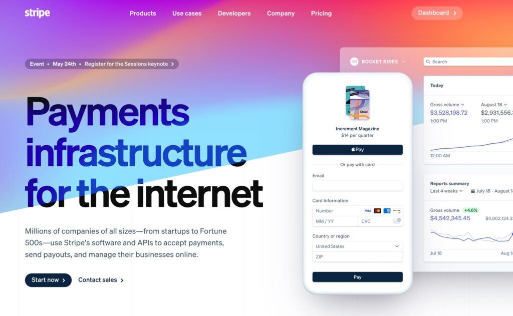 Stripe er et PayPal-alternativ