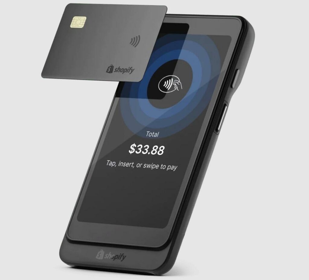 shopify POS Go device 