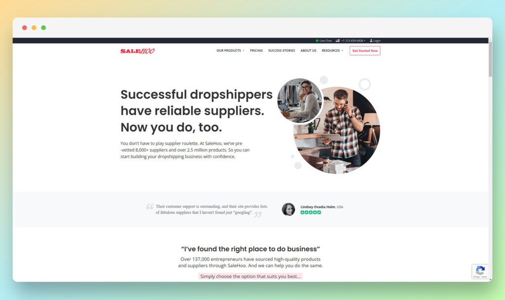 Salehoo - 無料 Dropshipping サプライヤーアメリカ